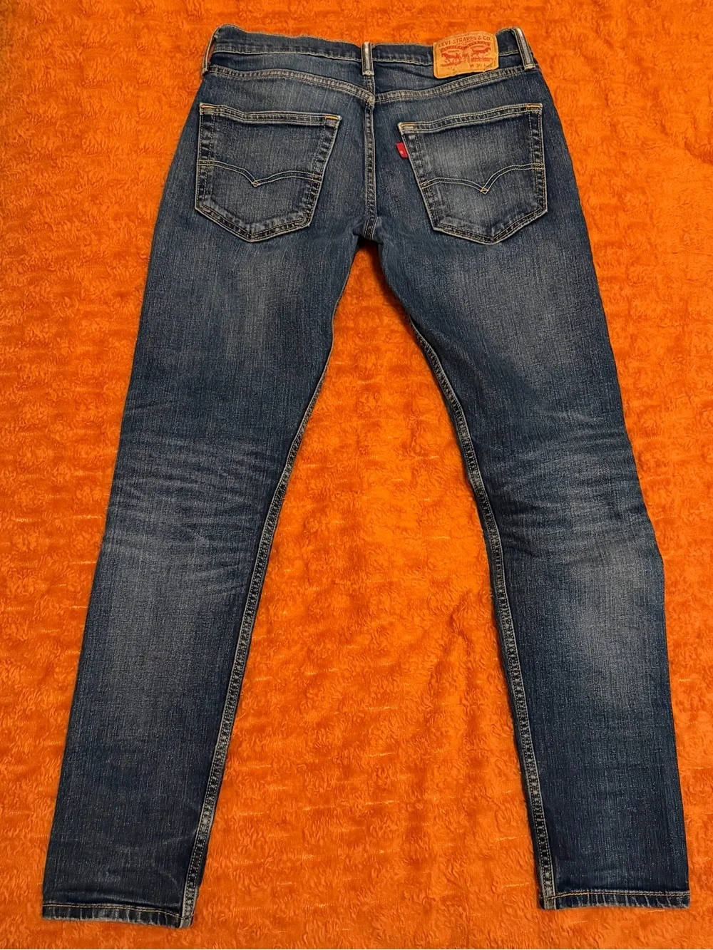 Levi's Skinny Jeans in Dark Blue Wash